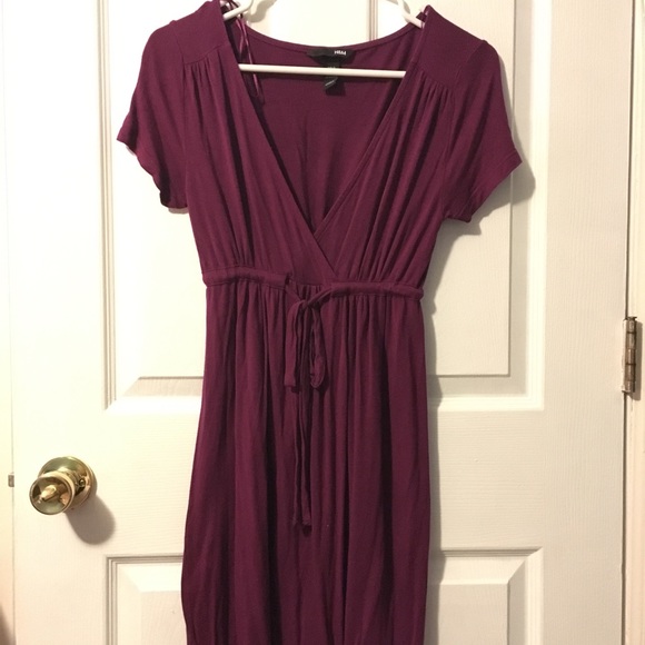 H&M Maroon Day Dress - Picture 1 of 5
